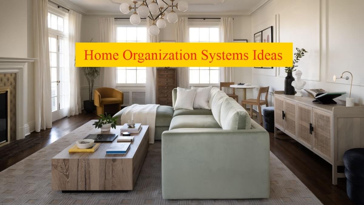 Home organization systems